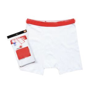 2 stycken/pack mode unisex underkläder trosor män badkläder bomull haner boxer kort andningsbrev underbyxor shorts 2 färger ydzwa