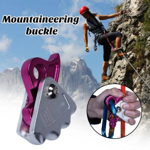 Accessories Rope Grab Ascender Rustproof Corrosion Resistant Strong Bearing Capacity Fall Protection Carabiner Belay Device