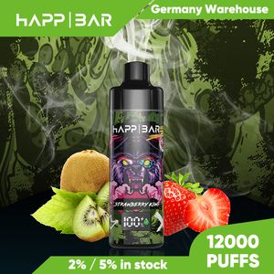 Vapor de fumar 2% 5% Caneta Vape Descartável 12000puff Pod Atacado Cigarro Eletrônico 12K Puff Vaporizador