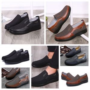 Shoes GAI sneaker Casual Shoe Men Single Business Round Toe Shoes Casual Soft Sole Slipper Flats Men Classic comforts shoe soft size EUR 38-50