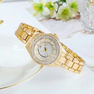Mode Diamond Studded Sky Star Quartz Watch Women's Edition