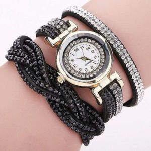Wysokiej jakości luksusowe męskie zegarek dla kobiet diamentowych bransoletki zegarek damskie z diamentowym skrętem tkany kwarc TM3J