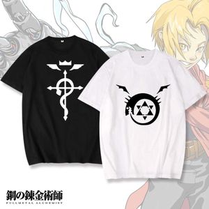 T-shirt per il tempo libero alla moda per uomo e donna estiva di Alchemist Animation in acciaio a maniche corte FA Snake