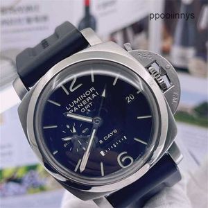 İzle İsviçre Yapıldı Panerai Spor Saatleri Paneraiss 00233 Manuel Erkekler İzle 44mm Su Geçirmez Tam Paslanmaz Çelik Yüksek Kalite