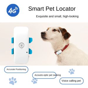 Trackers New 4G Waterproof Pet Locator Wireless Dog Antilost Tracker Cat Lost GPS Tracker GPS Pet Tracker