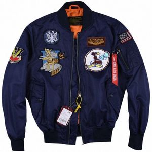 new Alpha Martin Autumn Spring Military Tactical Jacket Men Flight Bomber Jacket Varsity College Pilot Air Force Baseball Coats Y4ti#