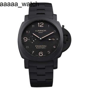 2024 Panerass Watch 고급 디자이너 손목 시계 전체 시리즈 PAM01438 남자 44mm 방수 스테인레스 스틸 고품질 운동