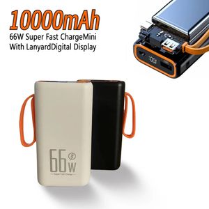 PD 20W Power Bank 66W Super Fast Charging Portable External Battery Large Capacity 20000mAh Powerbank For iPhone Xiaomi Samsung