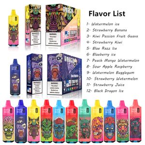 Elektroniczny papierosy jednorazowe Vape Bangbox Puff 12000 E Duchowate papierosy Petbar Pen 650 mAh Cewka siatki 20 ml Prefilowane Vapes Bang Puffs 15k 15k