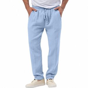 エルゴミックデザインの男性ズボン男性の秋のジョギングパンツ快適なソリッドカラーフィットンズボンはカジュアルなJ4HB＃