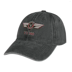 Basker Vulcan VN 900 LOGO 2 3D COWBOY HAT MILITÄR CAP MAN GENNEMAN SUN FÖR BARN KVINNER MÄNNER