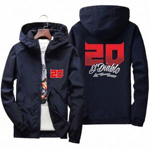 Kobiety męskie zamek błyskawiczny Fabio Quartararo Outdoor Pilot Pilot Płaszcz rodzic-dziecko Chłopcy Dziewczyny Windbreaker Pilot Clothing Kurtka Ogółeze G83Y#