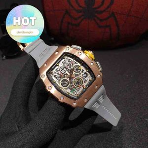 Manlig rm handledsklocka kalender armbandsur rm11 herr designer tittar rörelse automatisk lyx Paneraiss lyxiga mens mekanik tittar på affär fritid rm11-03 helt