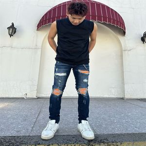 Designer Männer Jeans Ple Jeans Jeans Jeans Hosen Herren Ple Jeans Designer Jean Men Hosen gerade Design Retro Streetwear Lila Brand Jeans Pfanne