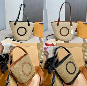 Circle Crossbody Bags High Quality Straw Bag Designer Women Beach Weave Shoulder Bags Luxury Beach Vacation Woven one-shoulder Messenger tote handbags