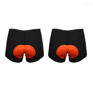 Motorcycle Apparel 2X Bicycle Cycling Shorts Underwear Sponge Gel Pants 3D Padded Bike Mens Sportswear Accessories Size L Drop Deliver Otika