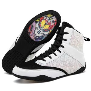 HBP Non-Brand New Design Professional Lace-up Weights Lifting Wrestling Boxing Shoes