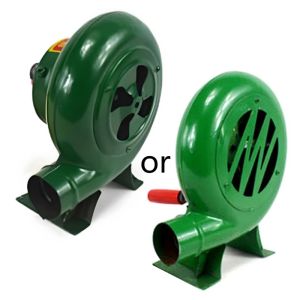 Blowers 80/150/200/250/300w el krank fan hava üfleyici manuel ızgara yangın starter barbekü için ateş aç