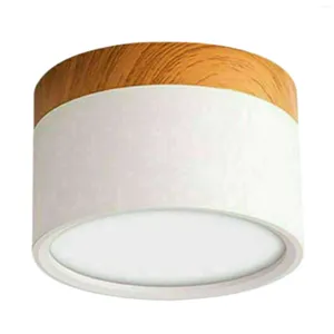 Luzes de teto LED luz de superfície montada lâmpada quente branco downlight para sala de estar jantar corredor