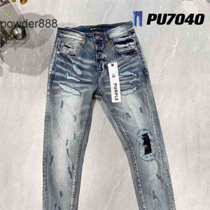 Purple Brand Jeans American High Street Hole Patch 9038