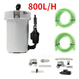 Accessories SUNSUN 6W 400L/h 800L/h Aquarium Canister Filter Table Top Fish Tank External Filter Bucket