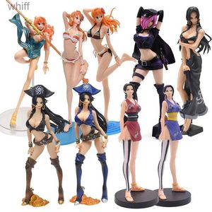 Eylem Oyuncak Figürleri 17-26cm Entegre Anime Seksi Boa Hancock Nami Vinsmoke Reiju Action Pvc Model Kız Doll Serisi Oyuncak Giftc24325