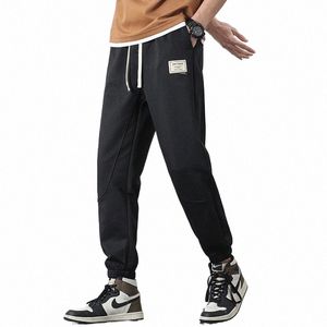 2022 Nova Primavera Fi Leggings Homens Tecido Outdoor Casual Sweatpant Coreano Versi Y2K Tendência Calças Confortáveis F0EW #