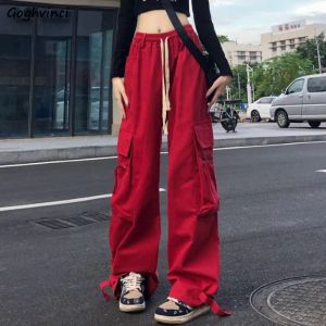 Capris Hip Hop Baggy Pants Women Chic Streetwear Unisex Fashion American Retro Safari Style Pure Schoolgirls Bf Casual Allmatch Spring