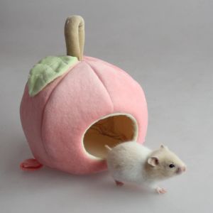 ケージのかわいいハムスター暖かい家パッドハンモックベッドfor小動物用ケージアクセサリーのケージ砂糖グライダーフェレットチンチラ