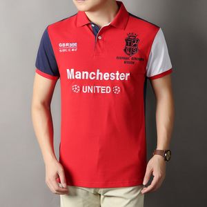 Designer's Heartfelt Creation, Pure Cotton Turn-down Collar Polo Shirt New Summer Style, Unique Embroidery Pattern Shows Men's Style