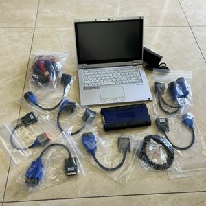 Narzędzie diagnostyczne Diesel wytrzymałym skaner ciężarówki 24V 125032 link USB 2 kabel adaptera Bluetooth Pełny system Laptop CF-AX2 i5 Screen Touch PC Gotowy do pracy