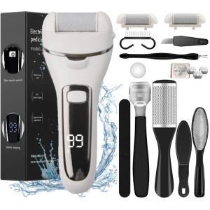 polijsters充電式電気フットファイルCallus Remover Hine Pedicure Device Foot Care Tools Feet for Heel
