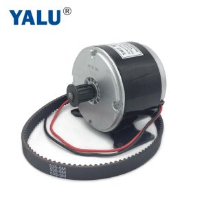 Tang Yalu 300w 24v High Speed Belt Ebike Brush Dc Motor My1016 Electric Pulley Scooter Pmdc Bicycle Motor with Best Quality Belt
