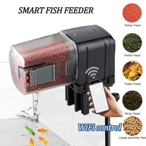 Feeders Automatic Fish Feeders Timing/Wifi Wireless Smart Phone App Intelligent Voice Remote Control Fish Tank Feed Aquarium Accesorios