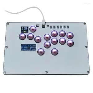Controller di gioco Mini Hitbox Controller Arcade Controller Fight Street Fighters Joystick Pulsante 14 Tastiera da gioco chiave per PC Console