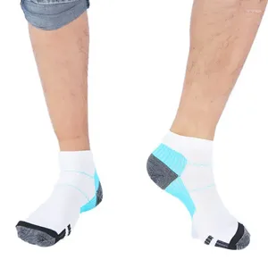 Sports Socks Foot Compression Boat Short 1 Pair Road Riding Comfortable Sock Men Women Elastic Pain Soft