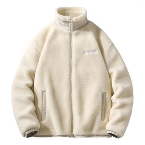 Giacche da uomo Giacca invernale Cappotti da uomo con zip Colletto rialzato Capispalla antivento con isolamento termico 2024 Abbigliamento Cappotto portatile