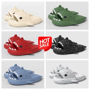 GAI pantofole sandali in cotone Lovely Shark Coppia Cartoon squalo da donna confortevole Resistente Semplicità Genitore-figlio peso leggero Primavera Nuoto 2024 EUR 36-45