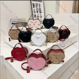 Love Designer Bags Womens Bag Luxe Classic Shoulder Bags Tote Bag Lady Handbag Totes Fashion Backpack Old Flower Cross Body Bags Cute Cherry Heart Stripe Purse