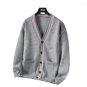 Męskie swetry przyjazne moda jesienna i zimowa wszechstronna okrągła szyja zagęszczona amerykańska swetra swetra bodźca plus size 2xl-6xl7xl
