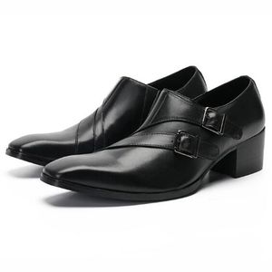 Neue Herrenschuhe handgefertigt hochwertige echte Leder-Kleiderschuhe für Männer schwarze Geschäftsschuhe, große Größen 38-47!