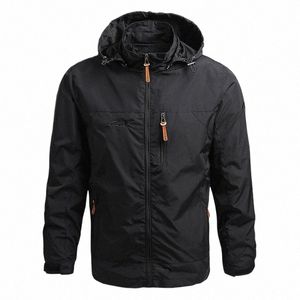 Männer Windjacke Militärische Feldjacken Oberbekleidung Herren Winter Herbst Wasserdichte Flug Pilot Mantel Hoodie Männer Jagd Armee Kleidung S5eG #