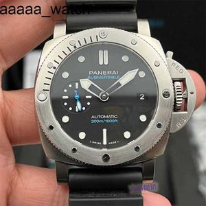 Luxury Panerass Watch Designer 2024 Armbandsur tar 42 mm serie Automatisk mekanisk mäns PAM00973 Begränsad vattentät rostfritt stål