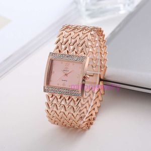 luxury mens watch women Fashion trend leisure Womens Bracelet Watch inlaid with