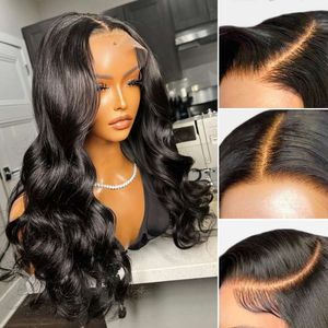 Brennas Front Premented Blueless Body Wave Wig 13x4 HD Кружевая фронтал 100% 12a Бразильские волнистые парики для женщин с упругими волосами с упругими волосами 180% плотность 26