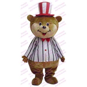 Mascot Costumes Halloween Christmas Lovely Bear Mascotte Cartoon Plush Fancy Dress Mascot Costume