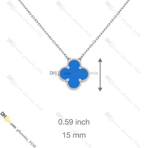 Designer Necklace Van Clover Pendant Necklaces for Women Titanium Steel Jewelry Gold-Plated Never Fade Not Allergic, Store/21890787