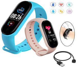 M5 Smart Watch 5 Gerçek Kalp Hızı Kan Basıncı Bileklikleri Sport Smartwatch Monitör Sağlık Fitness Tracker Saatler Bluetooth Çağrı 2648053