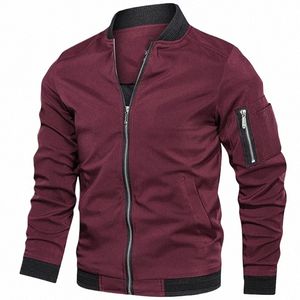 Bomber Jacket Men Fi Casual Mens Jacket Abbigliamento sportivo tattico Bomber Jacket Mens giacche Uomo Cappotti Plus Size 6XL Wind Breaker t1c2 #