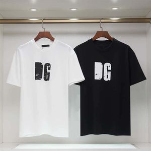 Hochwertiges T-Shirt der neuen Modemarke für Frühling und Sommer mit Co-Branding, klassischer Rundhals-Kurzarm, bequem, atmungsaktiv, lässig, lose Herren- und Damen-T-Shirts z4